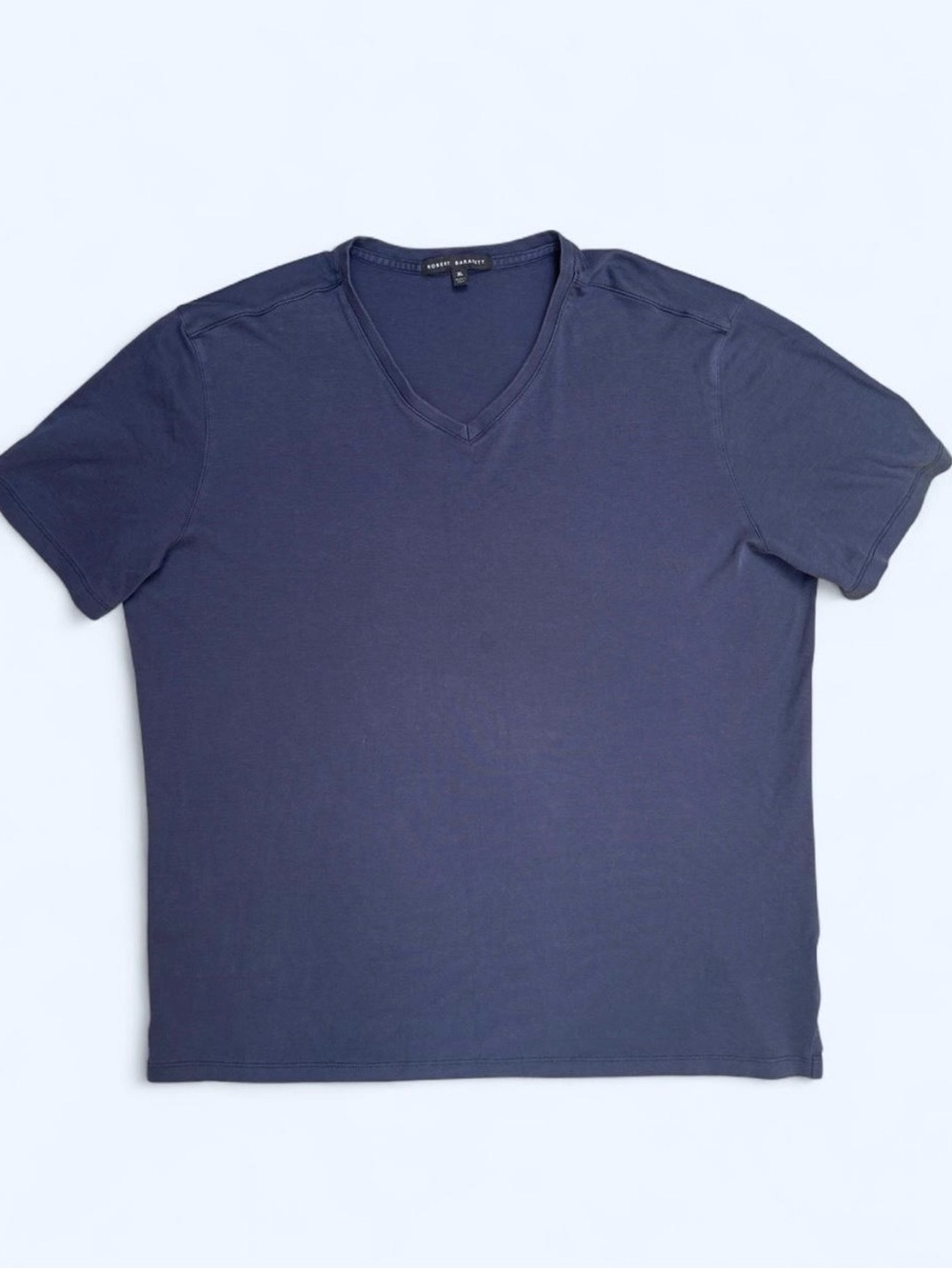 Robert Barakett The Barakett V Tee Blue Night XL 100% Pima cotton streetwear
